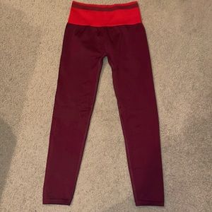 High waisted leggings.